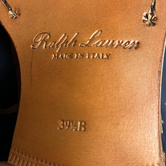 Ralph Lauren Purple Label Sully Lace Up Oxfords Loafers Dress Shoes: 39Bmade. - Picture 12 of 16